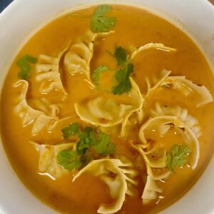 Chicken Momo (8 pcs) (Jhol)